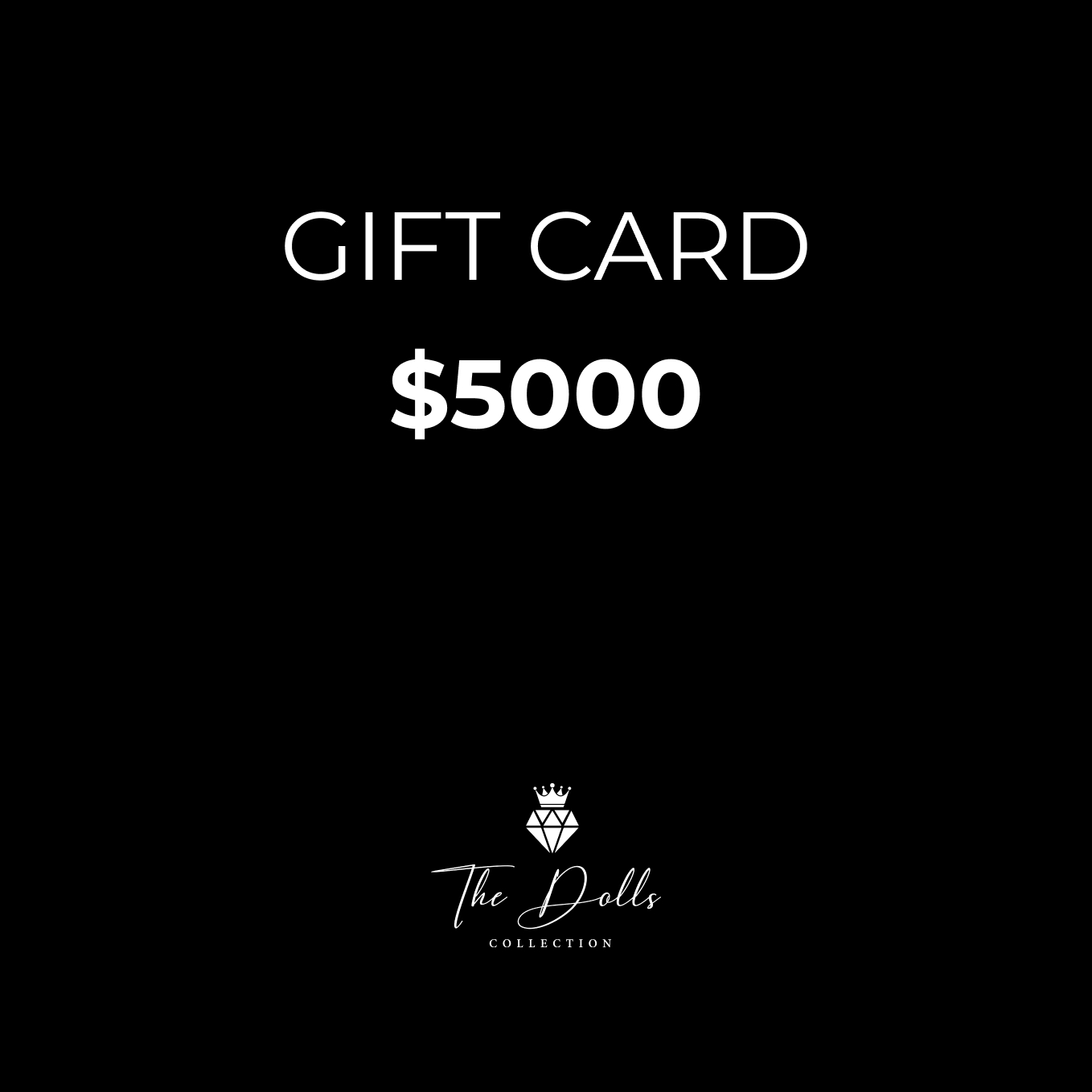 Gift Card – $5000
